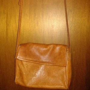 FOSSIL Leather Shoulder - Light Rust Color